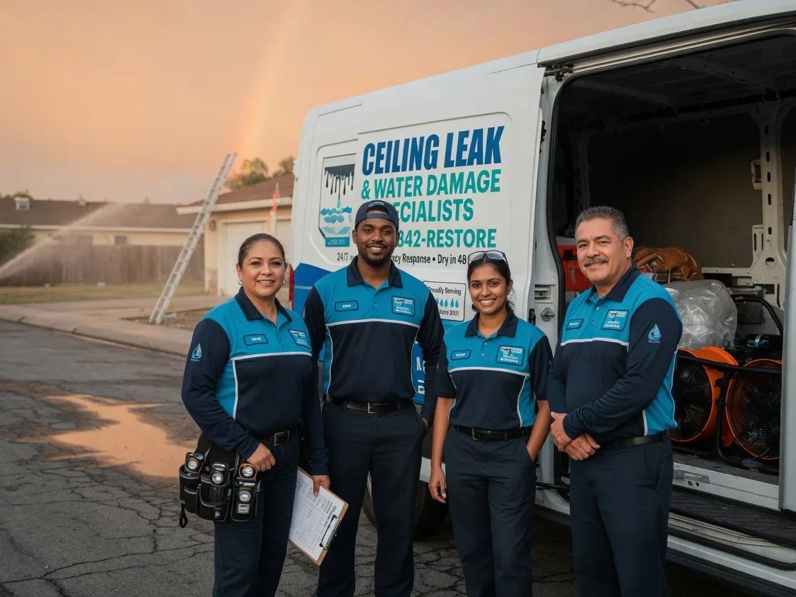Ceiling Leak Cleanup company in Louisville, OH