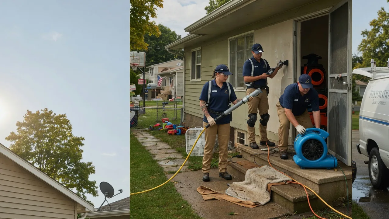Crawl Space Water Removal in Louisville, OH near me